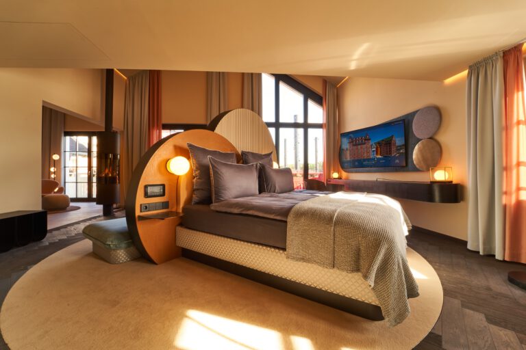 Drehbahre Betten im neuen Europa-Park-Hotel